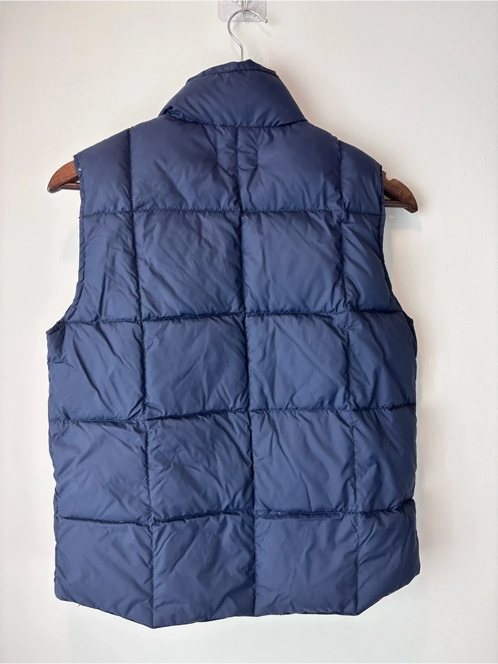 Lands’ End Boys’ Down Puffer Vest Navy Blue M 10-12